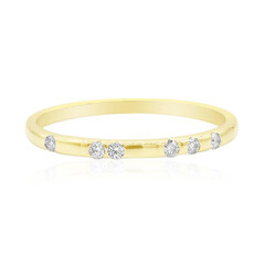 Gouden ring met Diamanten SI1 (G)