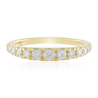 Gouden ring met een I2 (I) Diamant (de Melo)