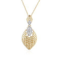 Gouden halsketting met I1 (I) Diamanten (Ornaments by de Melo)
