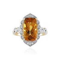 Gouden ring met een Madeira citrien (SUHANA)