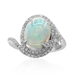Gouden ring met een AAA Welo-opaal (CIRARI)