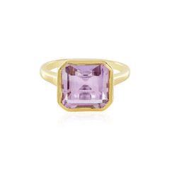 Zilveren ring met een lavendel amethist