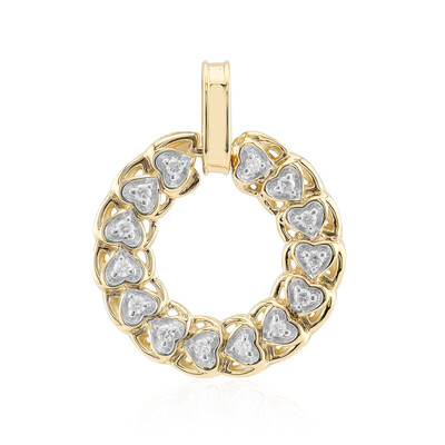 Gouden hanger met Diamanten SI1 (G) (Annette)