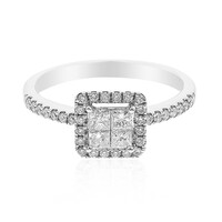 Gouden ring met SI1 (H) Diamanten (CIRARI)