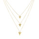 Gouden halsketting met een I2 Champagne Diamant (de Melo)