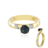 Zilveren ring met een Mezezo opaal