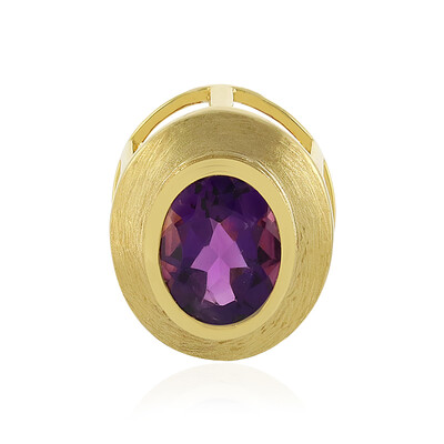 Zilveren hanger met een amethist (MONOSONO COLLECTION)
