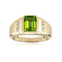 Gouden ring met een Dashine Peridoot (CIRARI)