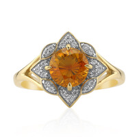 Gouden ring met een sfaleriet