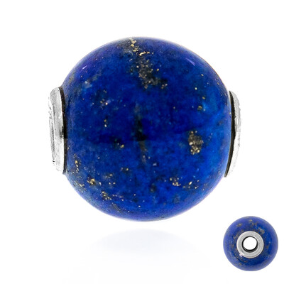 Zilveren hanger met een lapis lazuli (MONOSONO COLLECTION)