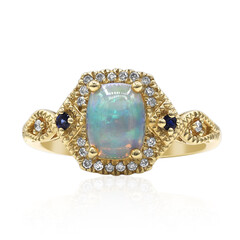 Gouden ring met een AAA Welo-opaal (CIRARI)