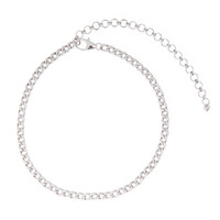 Gouden halsketting met I1 (H) Diamanten (de Melo)