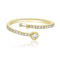 Gouden ring met een SI2 (H) Diamant (CIRARI)