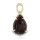 Gouden hanger met een Boulder opaal
