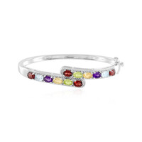 Zilveren armband met citrienstenen
