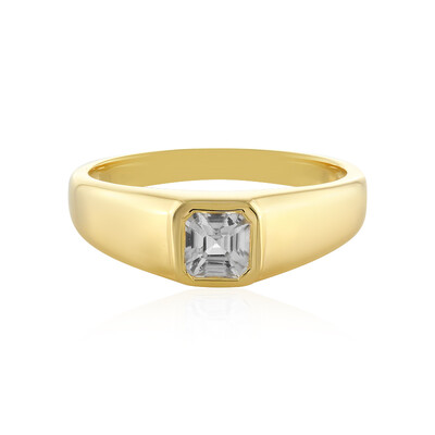 Zilveren ring met een zirkoon