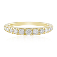 Gouden ring met een I2 (I) Diamant (de Melo)
