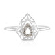 Gouden ring met I2 Champagne Diamanten (Ornaments by de Melo)