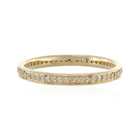 Gouden ring met I1 Bruine Diamanten