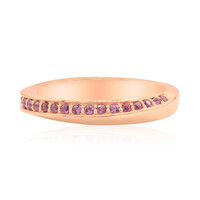 Zilveren ring met rhodolieten