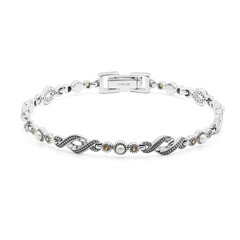 Zilveren armband met zoetwater kweekparels