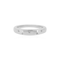Zilveren ring met I2 (I) Diamanten