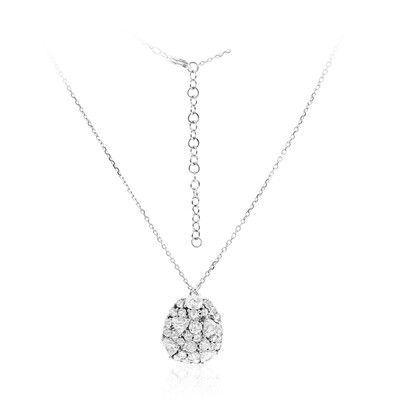 Gouden halsketting met SI2 (H) Diamanten (Estée Collection)