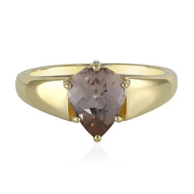 Gouden ring met een Hartsiet Zirkoon (Mark Tremonti)