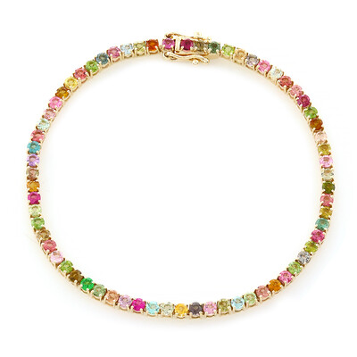 Gouden armband met toermalijnen (Adela Gold)