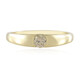Gouden ring met een VS1 champagne diamant