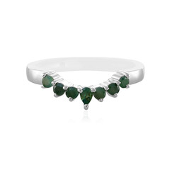 Zilveren ring met een alexandriet