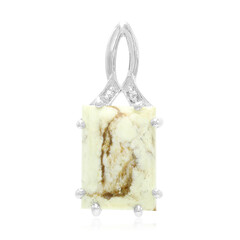 Zilveren hanger met een Magnesiet