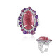 Zilveren ring met een Thuliet (Dallas Prince Designs)