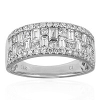 Gouden ring met SI2 (H) Diamanten (CIRARI)