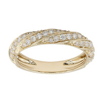 Gouden ring met Diamanten SI2 (G)