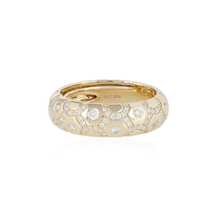 Gouden ring met SI2 (H) Diamanten (de Melo)