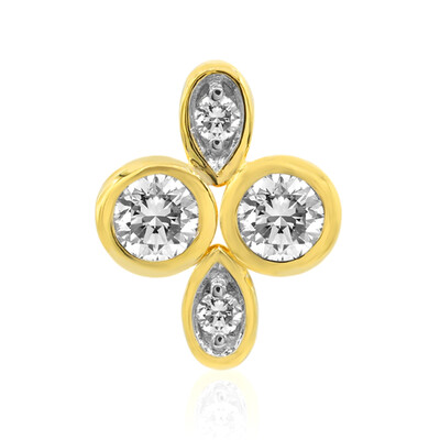 Gouden hanger met IF Diamanten (D) (Annette)