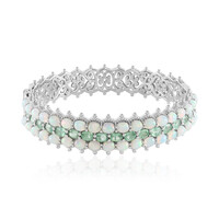 Zilveren armband met Munt Kyanieten (Dallas Prince Designs)