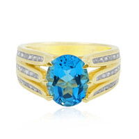 Gouden ring met een Marambaia-topaas (de Melo)