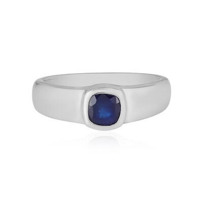 Zilveren ring met een Koningsblauwe Spinel