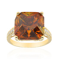 Gouden ring met een sfaleriet (CIRARI)