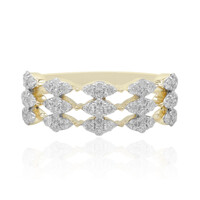 Gouden ring met Diamanten SI1 (G)
