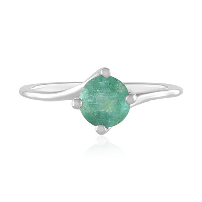 Gouden ring met een Braziliaanse smaragd