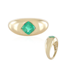 Gouden ring met een Russische smaragd (de Melo)