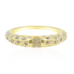 Gouden ring met een gele VS1 diamant (de Melo)