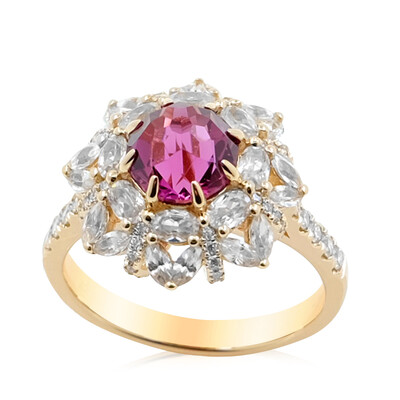 Gouden ring met een Mahenga Umbaliet (de Melo)