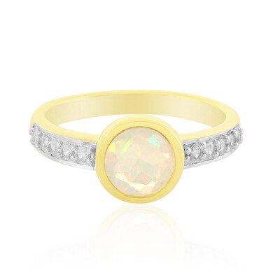 Zilveren ring met een Welo-opaal