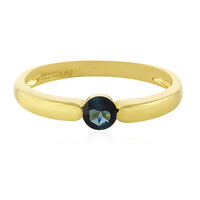Zilveren ring met een indigoliet