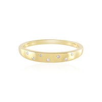 Zilveren ring met I2 (I) Diamanten