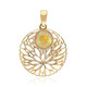 Gouden hanger met een AAA Welo-opaal (Ornaments by de Melo)